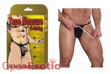 Tape Measure G-String - Red 